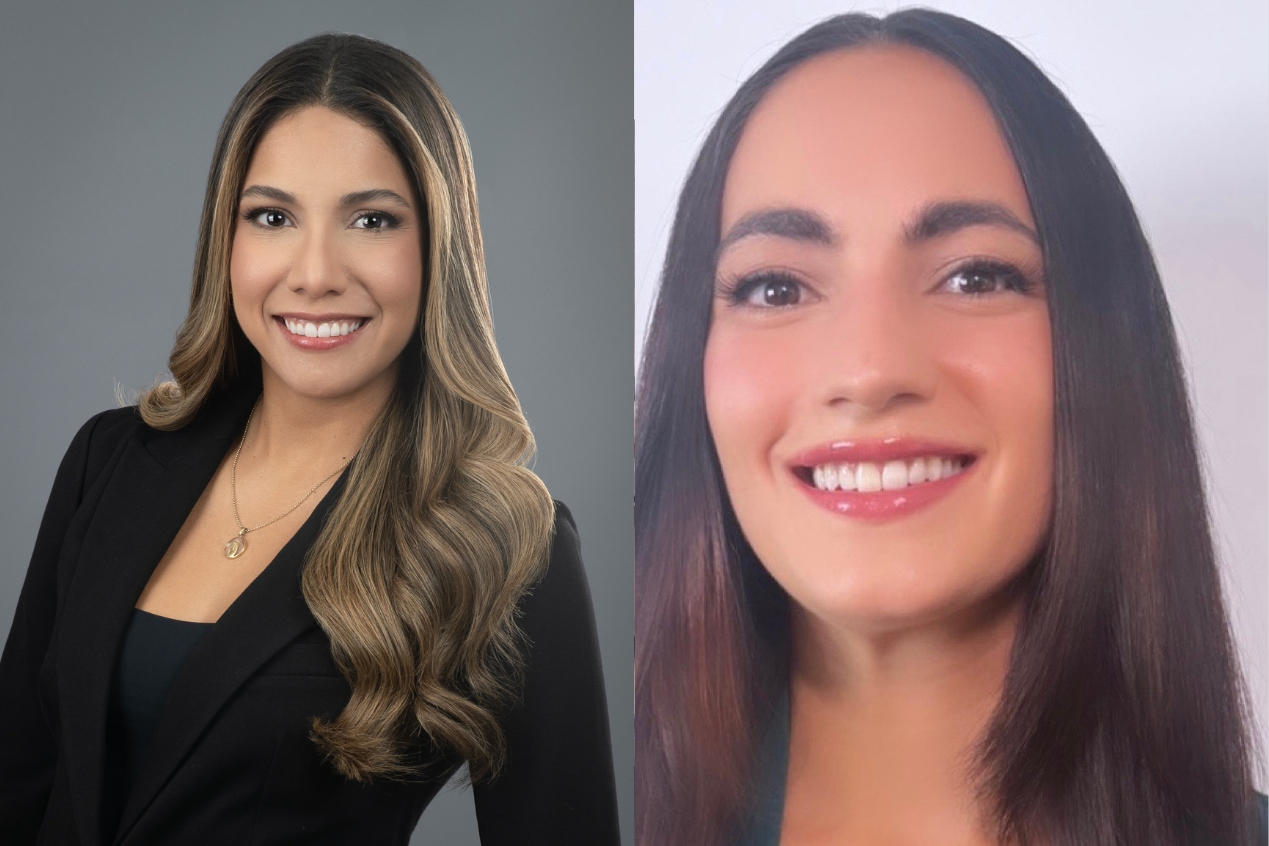 De izquierda a derecha: Doctora Rocío Santana Hernández y la Doctora Paola M. Mora Marrero.