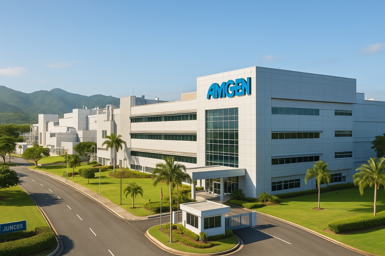 Amgen invertirá $650 millones en expansión de manufactura en Puerto Rico y Estados Unidos